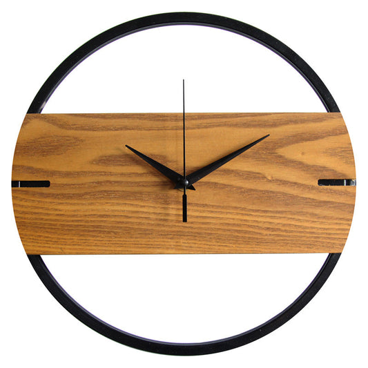 Horloge en bois moderne