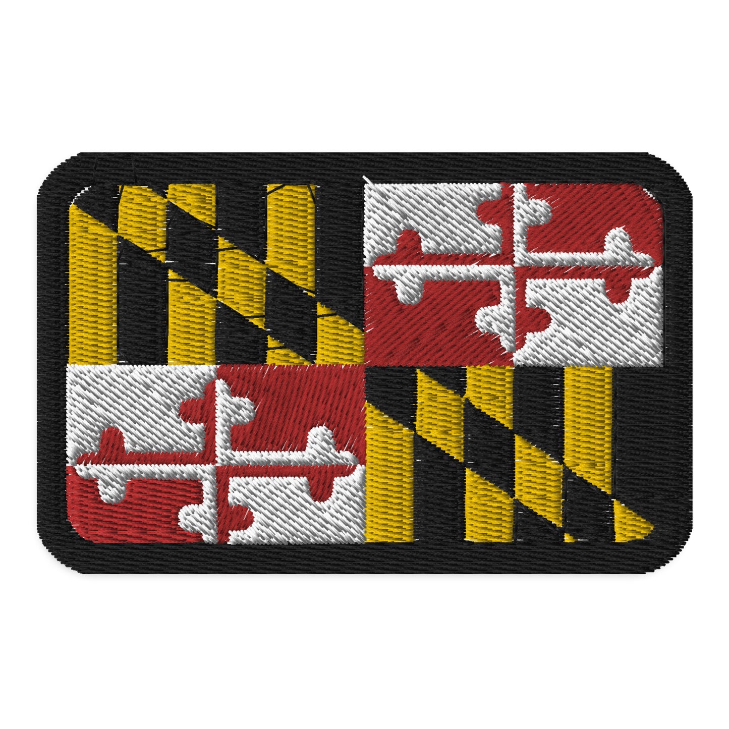 Écusson drapeau du Maryland