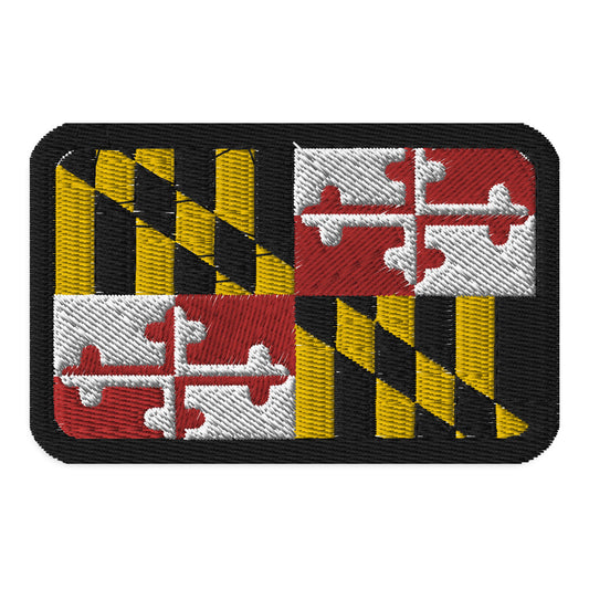 Parche de la bandera de Maryland