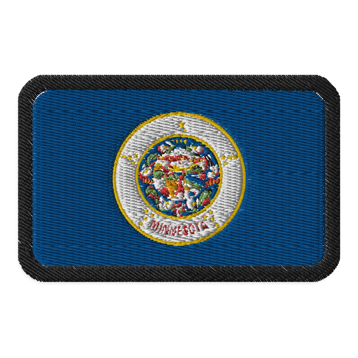 Parche de la bandera de Minnesota