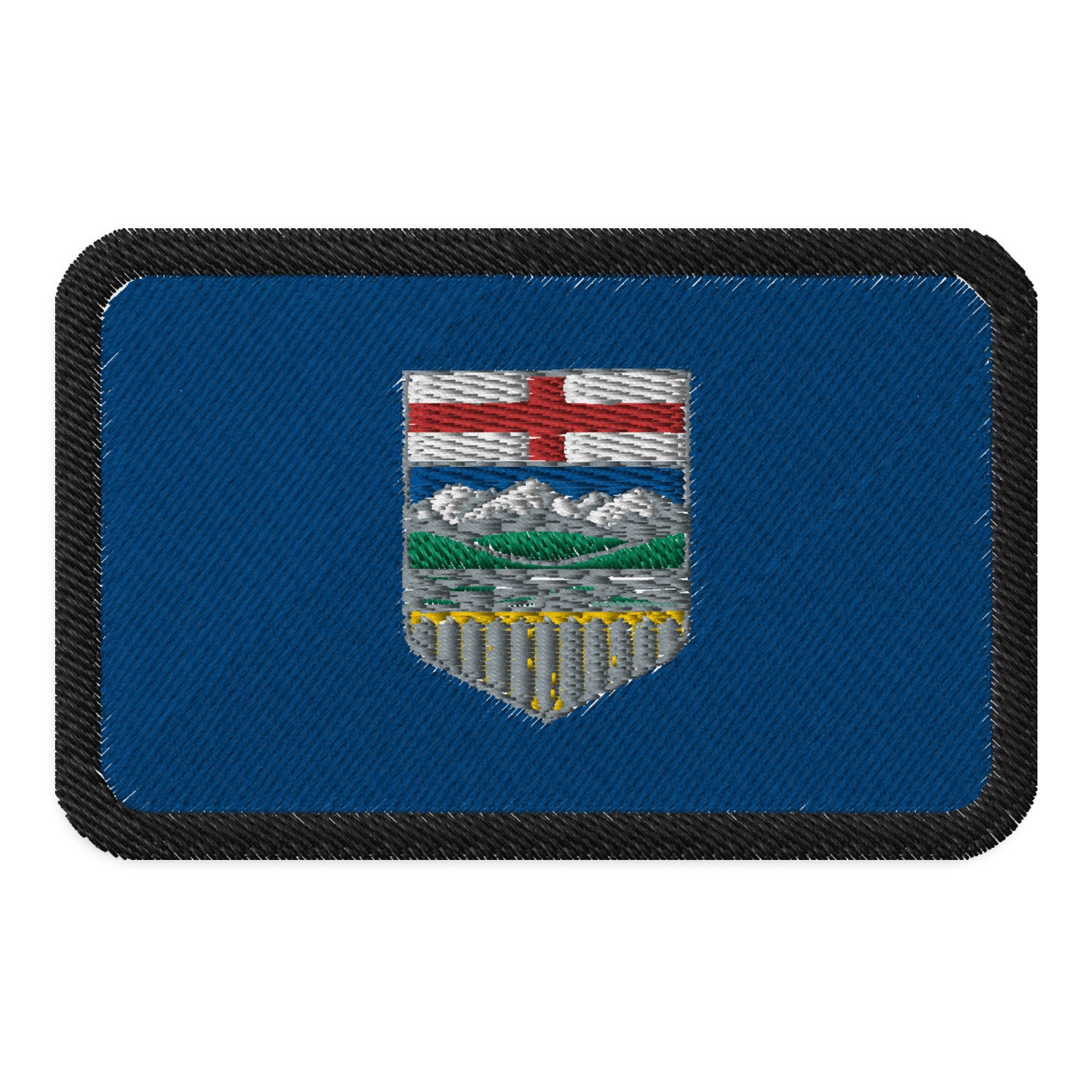 Parche de la bandera de Alberta