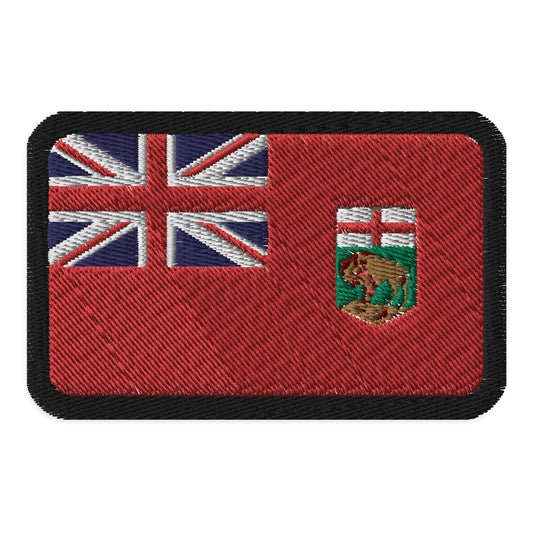 Parche de la bandera de Manitoba