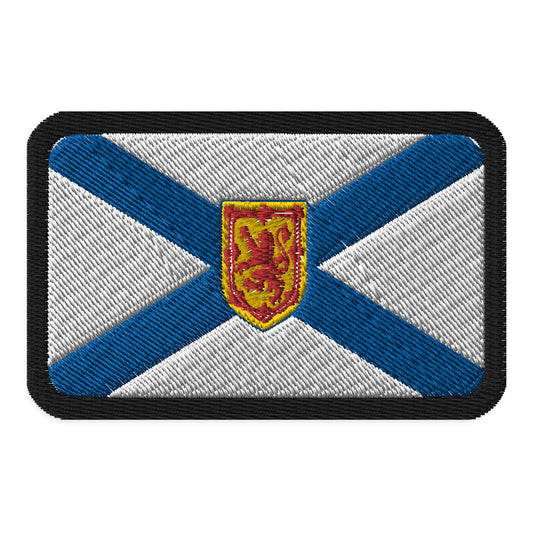 Parche de la bandera de Nueva Escocia