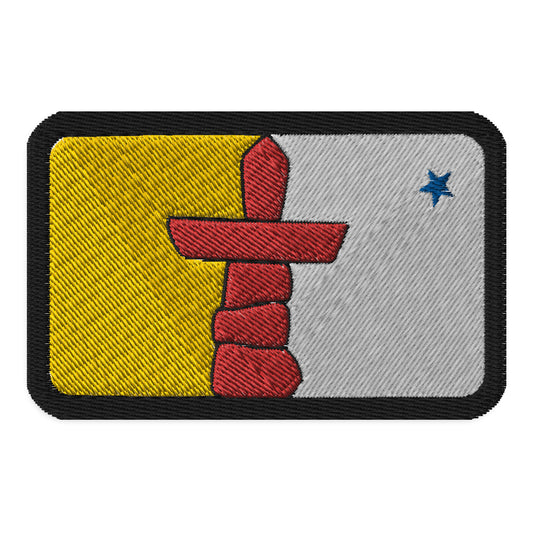 Parche de bandera de Nunavut