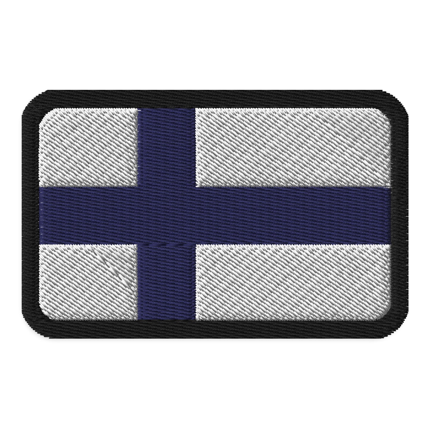 Parche de la bandera de Finlandia