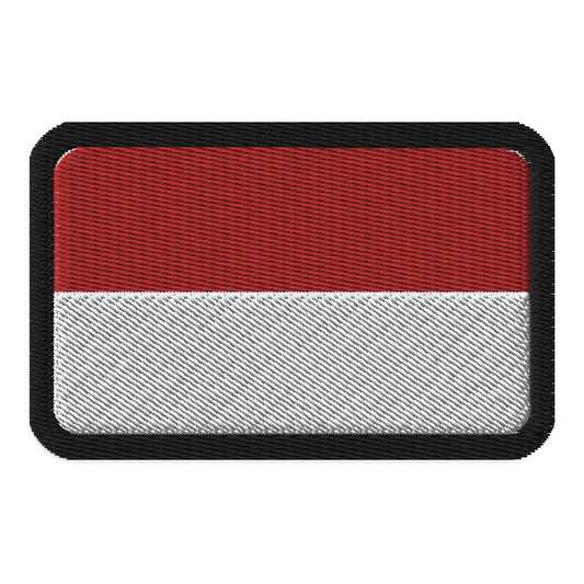 Parche de bandera de Indonesia