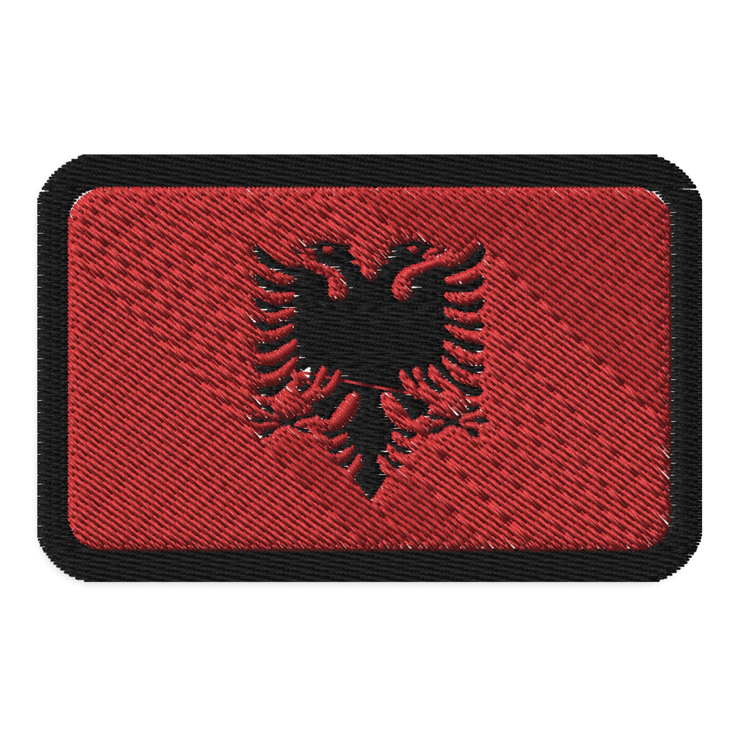 Parche de la bandera de Albania