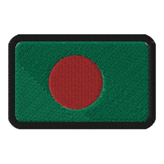 Parche de la bandera de Bangladesh