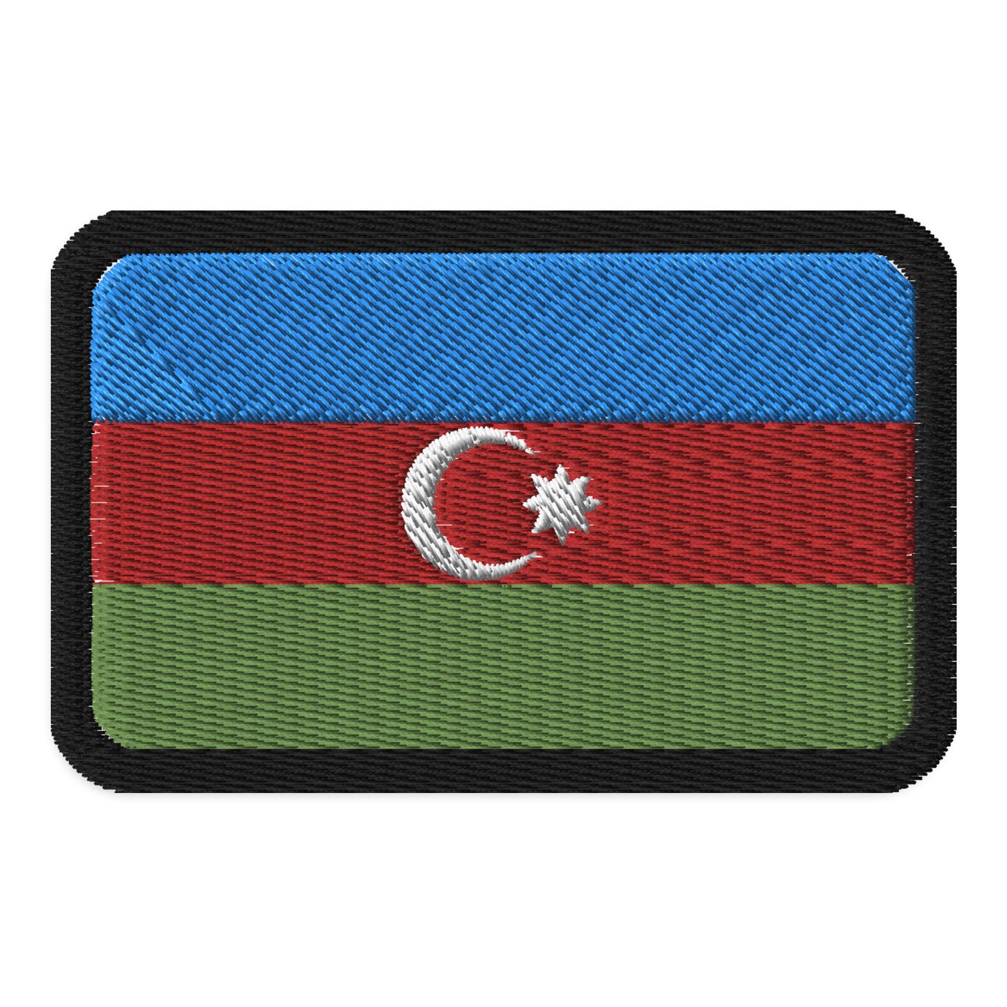 Parche de bandera de Azerbaiyán