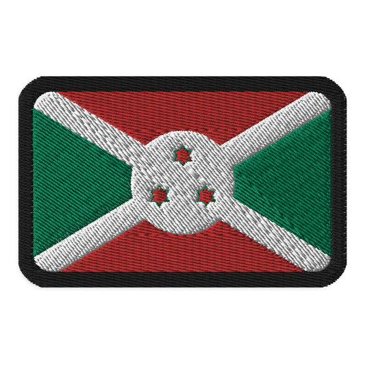 Parche de la bandera de Burundi