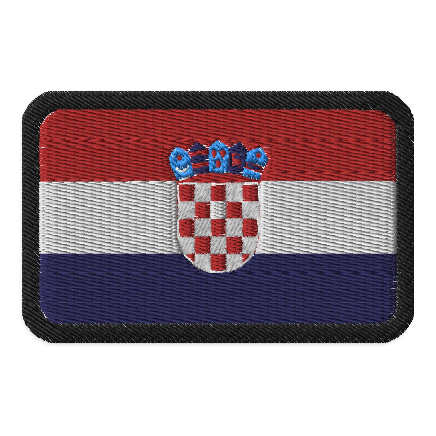 Parche de la bandera de Croacia