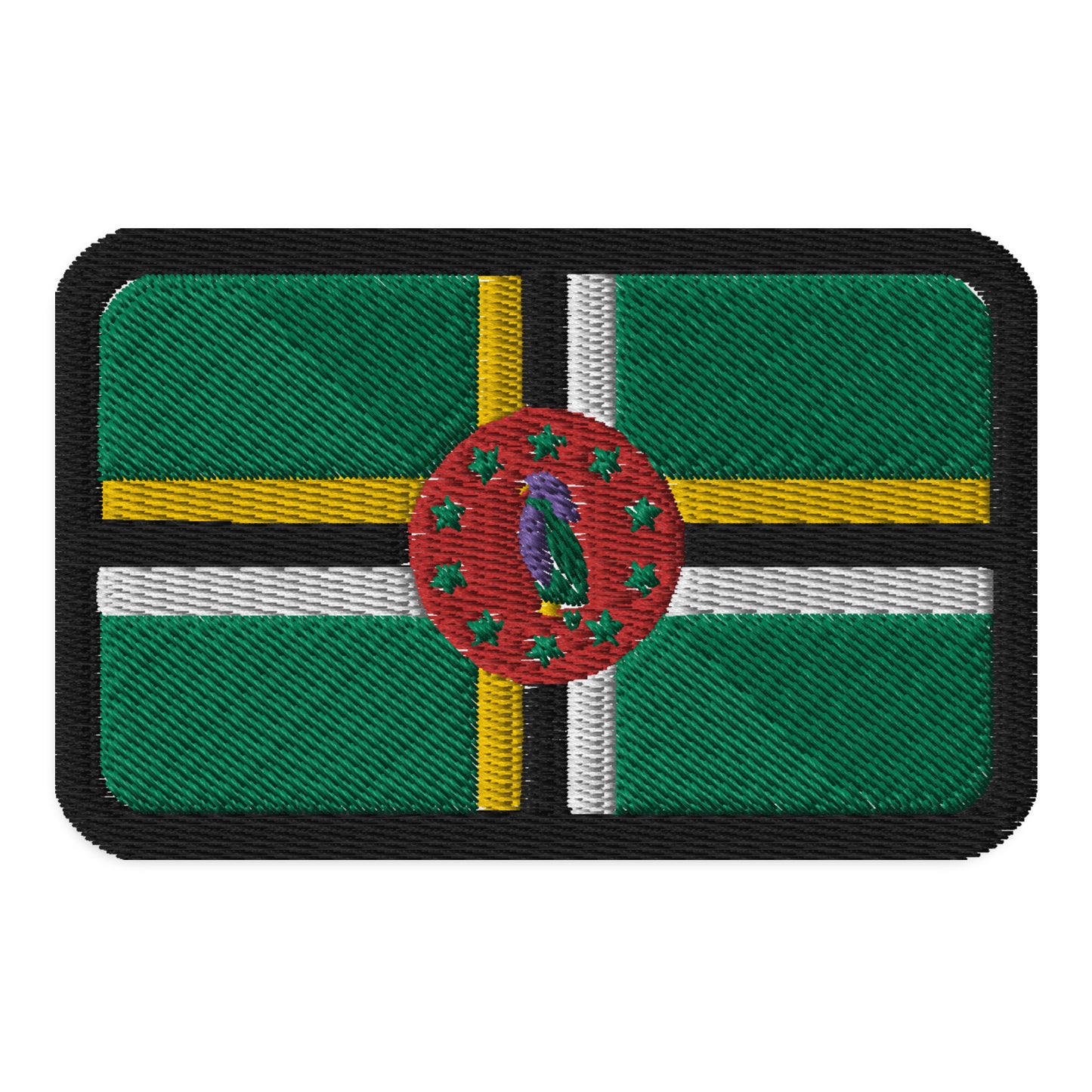 Parche de la bandera de Dominica