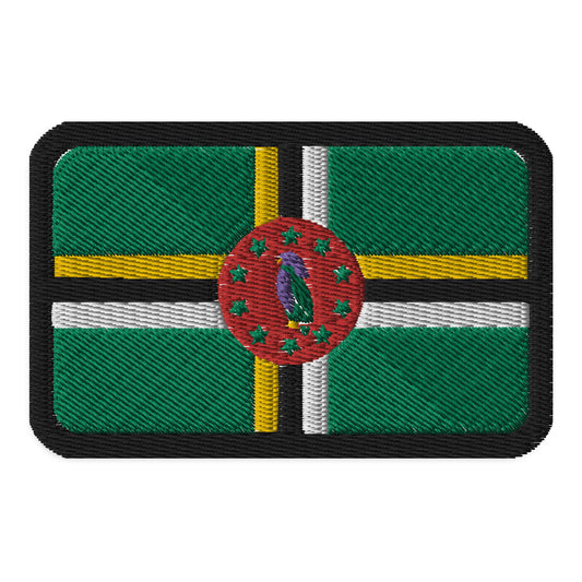 Parche de la bandera de Dominica