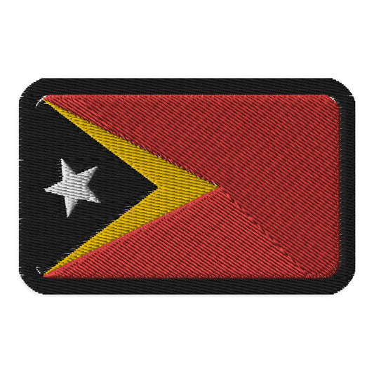 Parche de la bandera de Timor Oriental