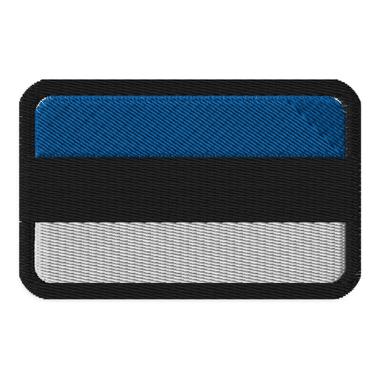 Parche de la bandera de Estonia