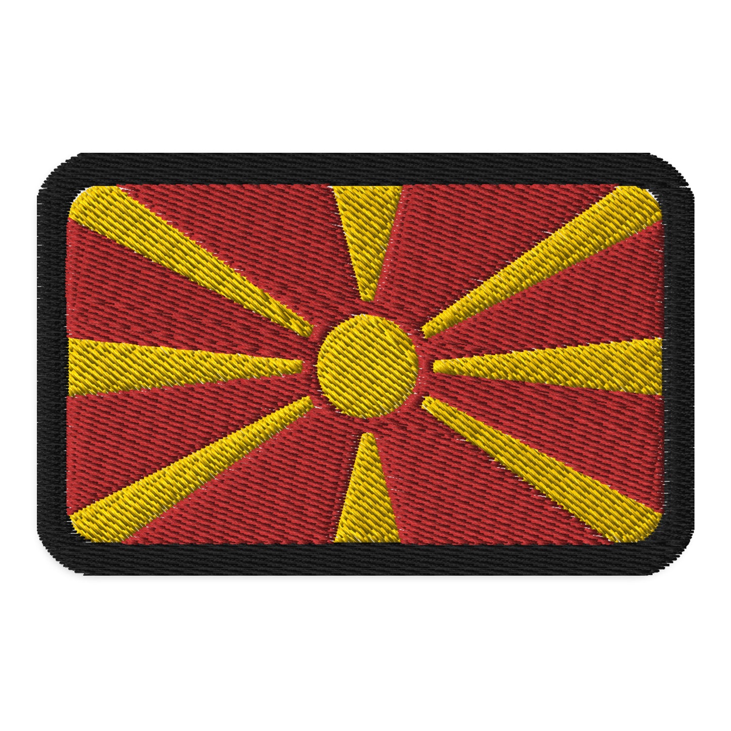 Patch drapeau de la Macédoine du Nord