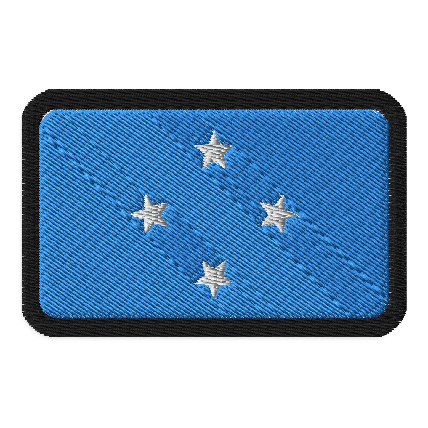 Parche de bandera de Micronesia