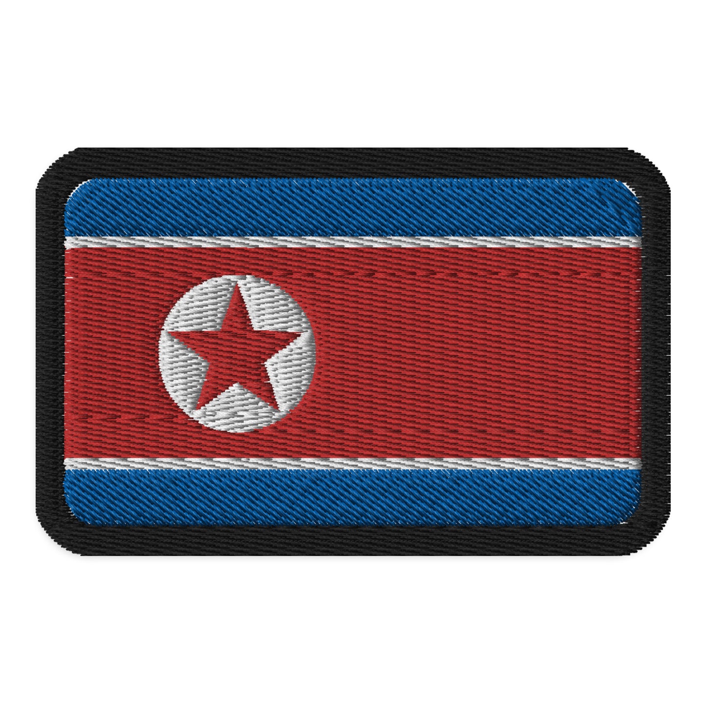 Patch drapeau de la Corée du Nord