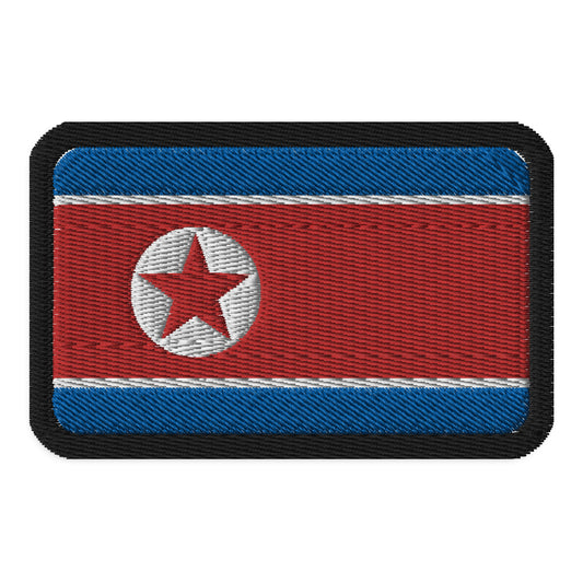 Patch drapeau de la Corée du Nord