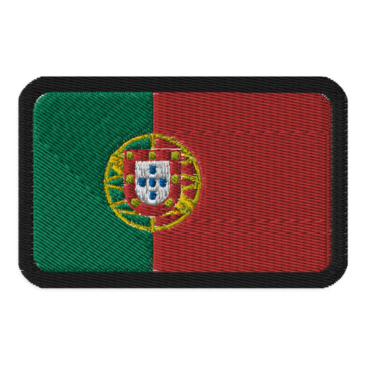 Parche de la bandera de Portugal