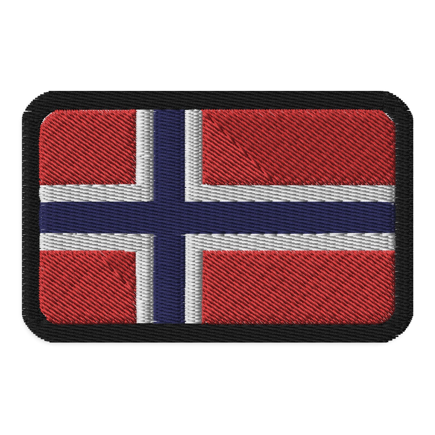 Parche de la bandera de Noruega