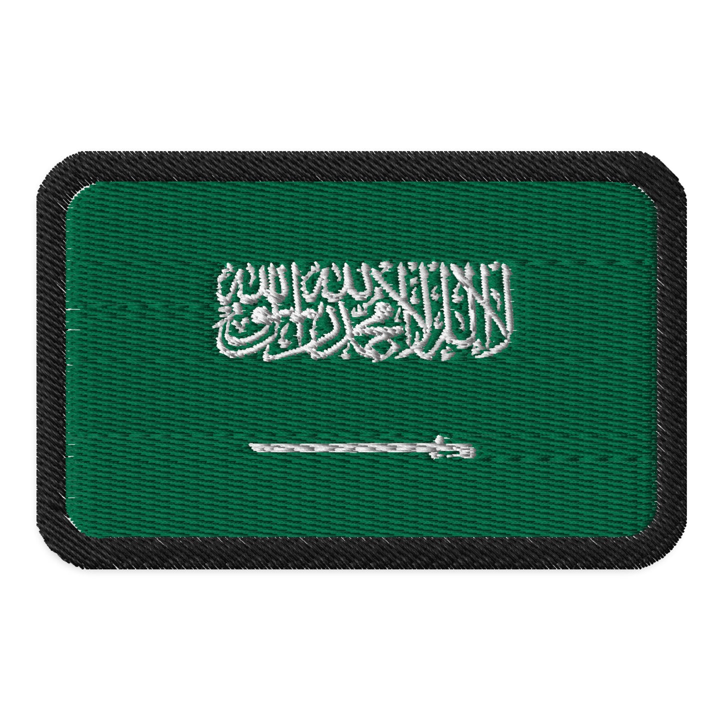 Parche de bandera de Arabia Saudita