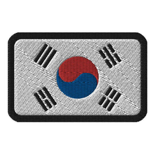 Parche de la bandera de Corea del Sur