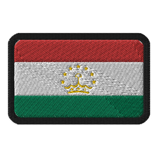 Parche de la bandera de Tayikistán