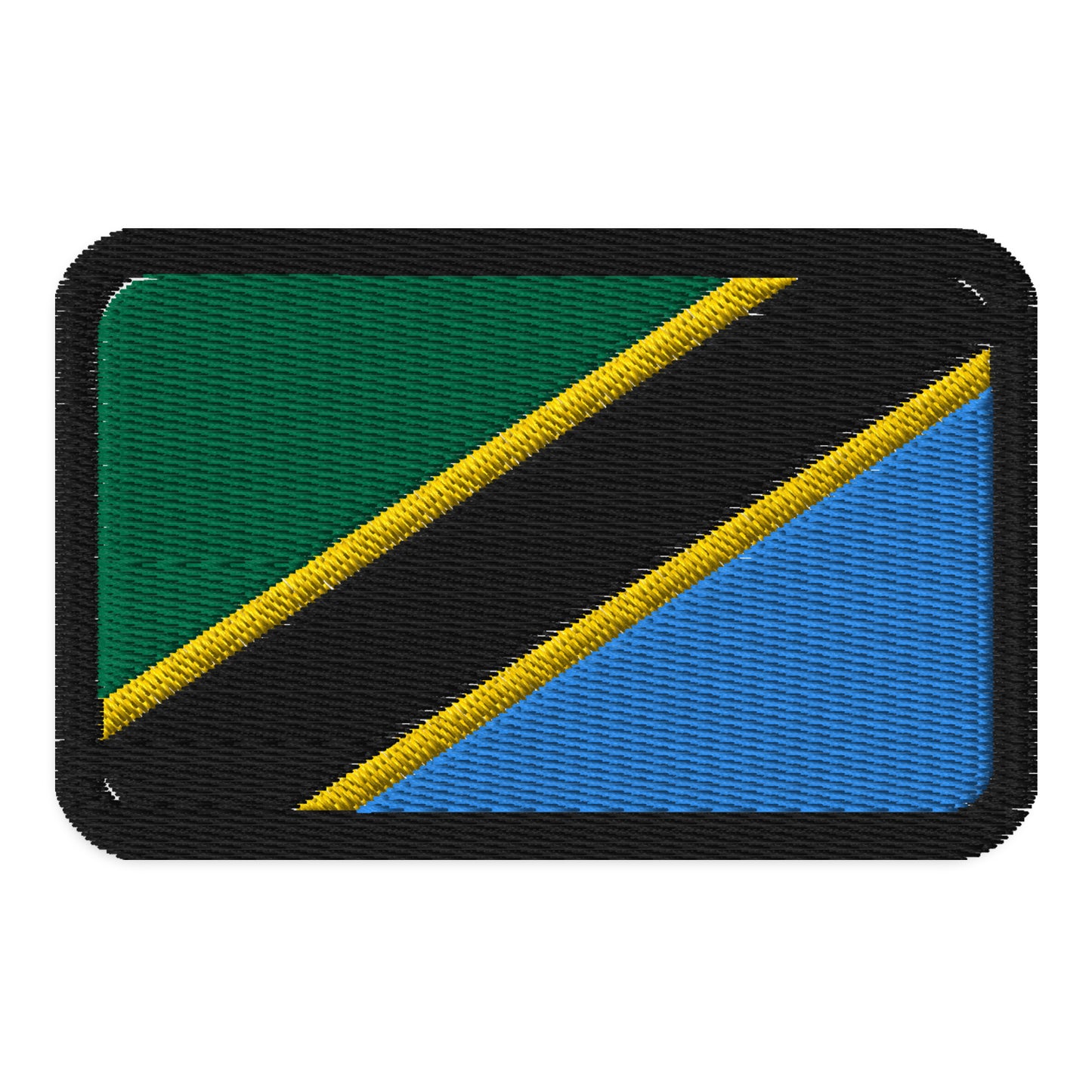 Parche de la bandera de Tanzania