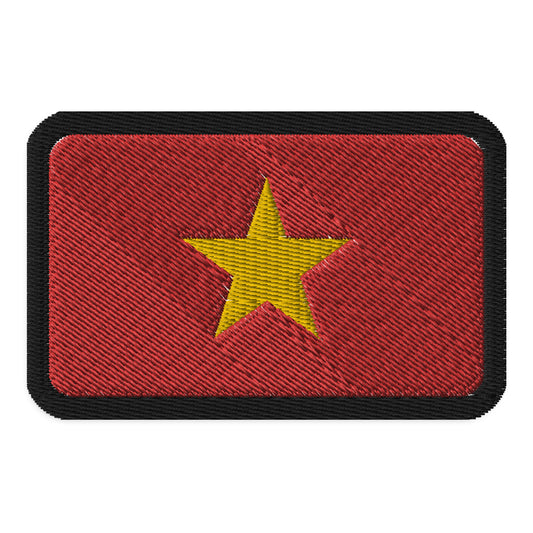 Parche de la bandera de Vietnam