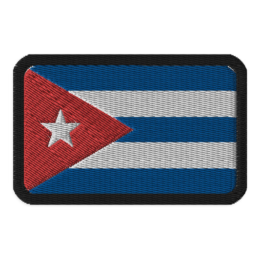 Parche de la bandera de Cuba