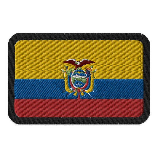 Parche de la bandera de Ecuador