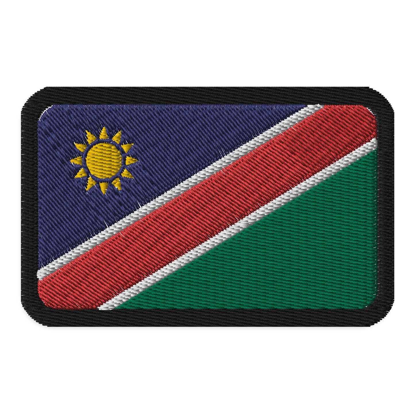 Parche de bandera de Namibia