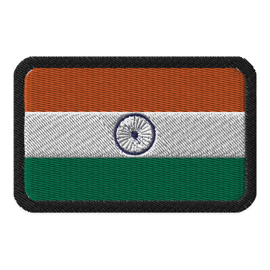 Parche de bandera de India