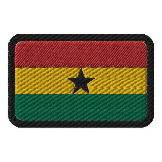 Parche de la bandera de Ghana