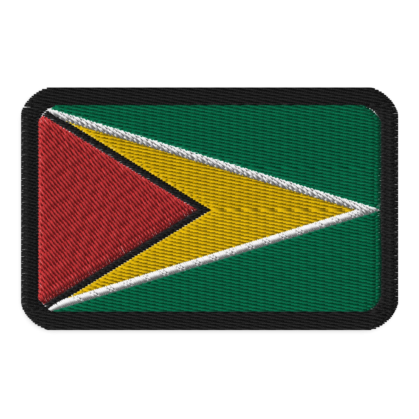 Parche de bandera de Guyana