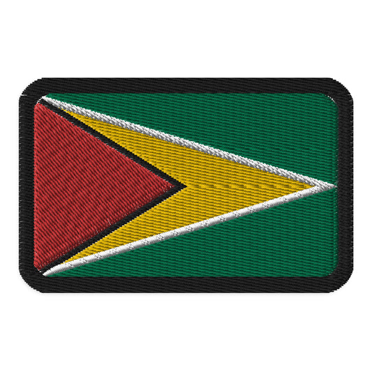 Parche de bandera de Guyana