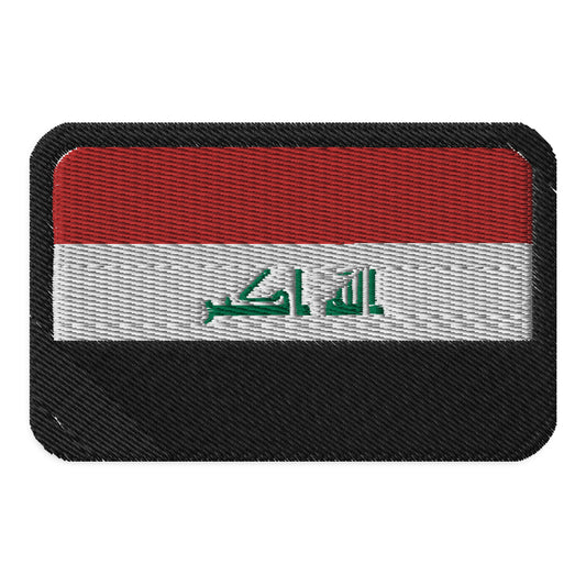 Parche de la bandera de Irak