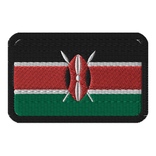 Parche de la bandera de Kenia