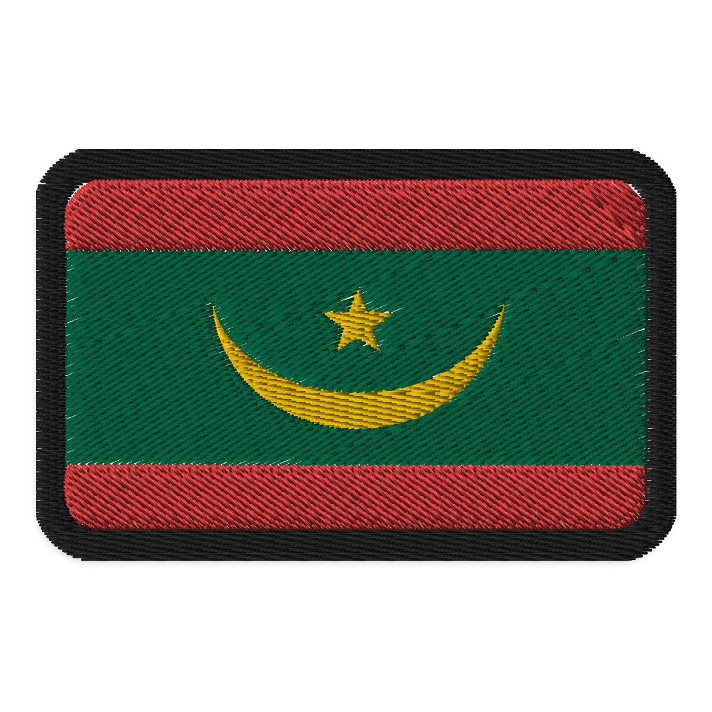 Parche de la bandera de Mauritania