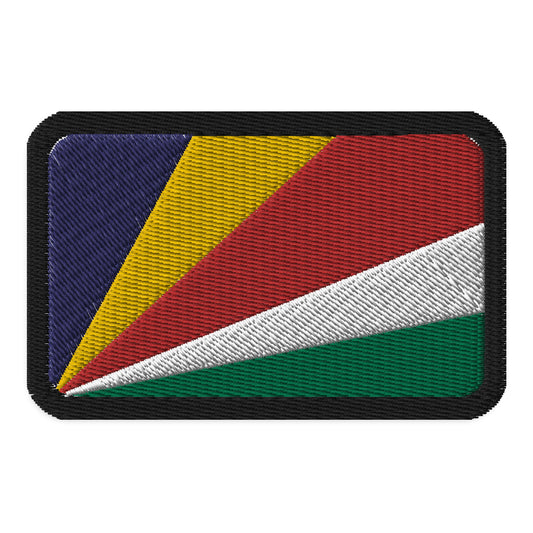 Parche de bandera de Seychelles