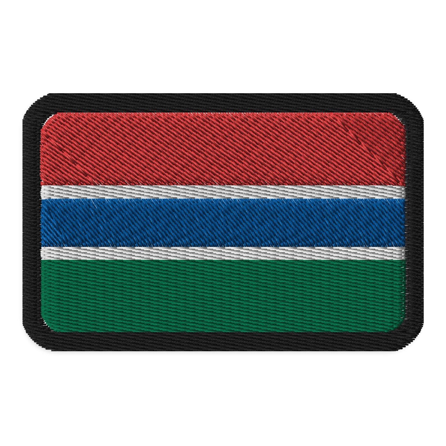 Parche de la bandera de Gambia