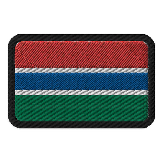 Parche de la bandera de Gambia