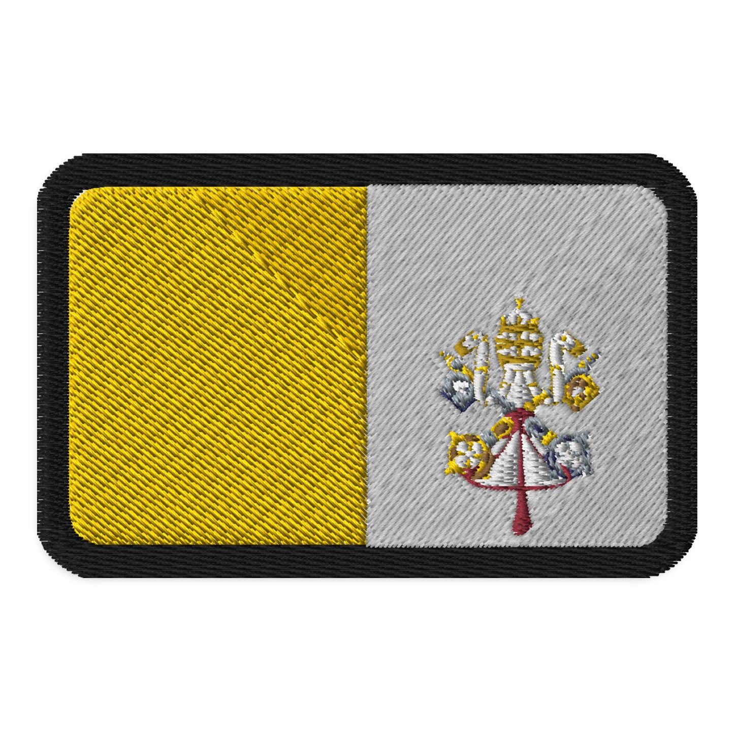 Parche de la bandera de la Ciudad del Vaticano