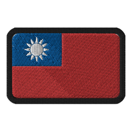 Parche de bandera de Taiwán