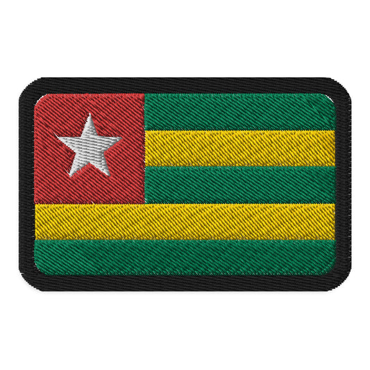 Parche de bandera de Togo