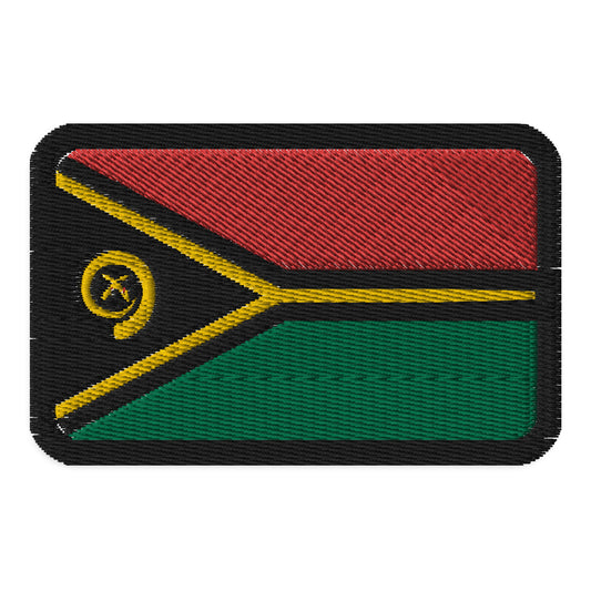 Parche de bandera de Vanuatu