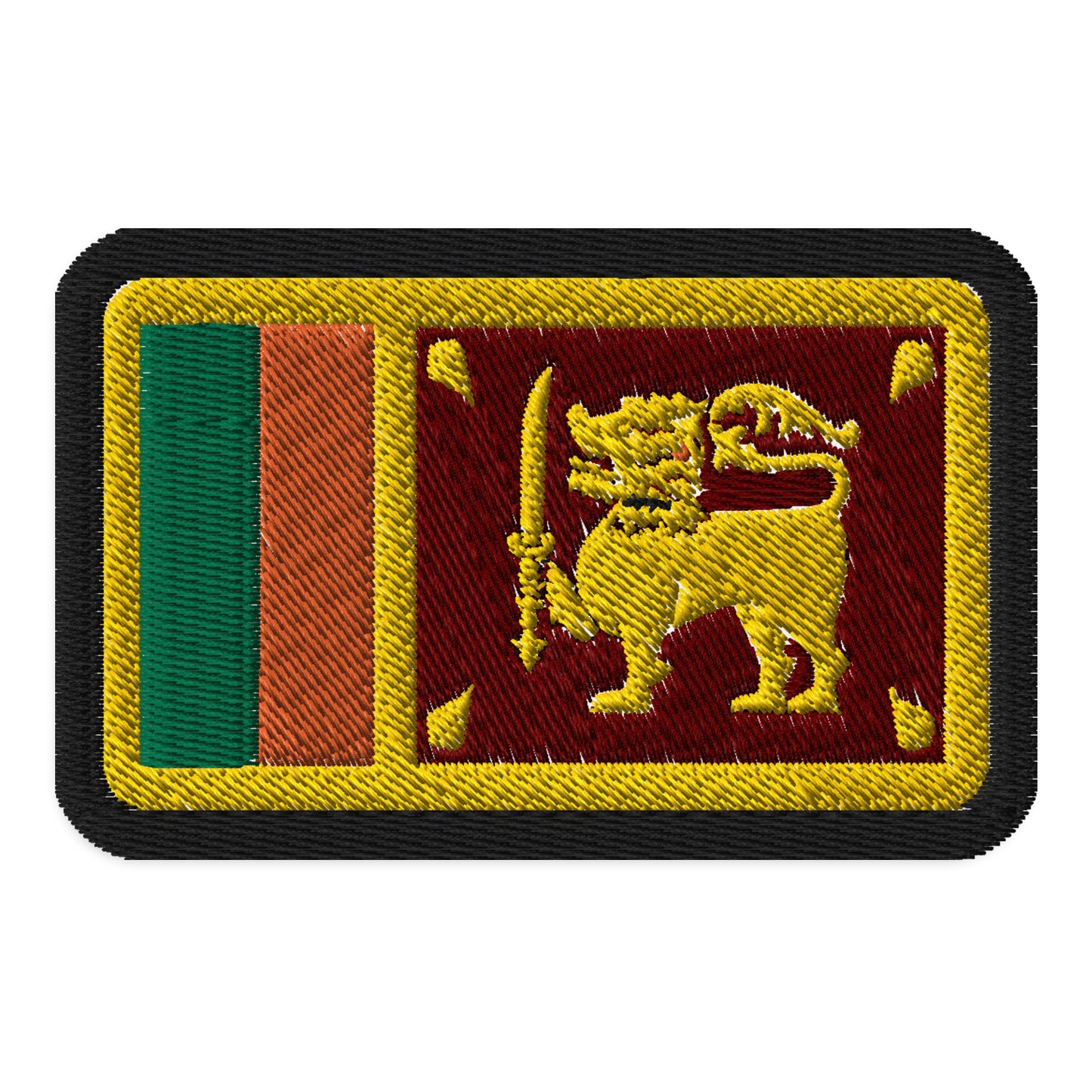 Parche de bandera de Sri Lanka