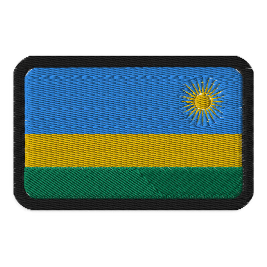 Parche de la bandera de Ruanda