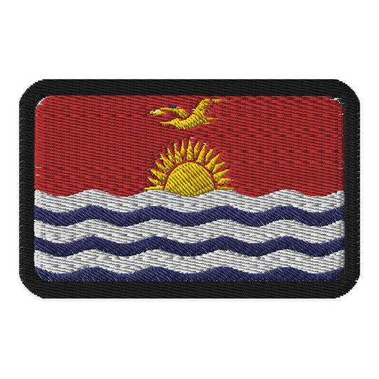 Parche de la bandera de Kiribati